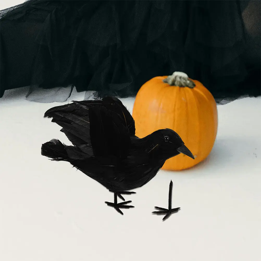 

100 шт. пластиковых когтей ворона для декора на Хэллоуин, реалистичные имитации лап для изготовления мягких игрушек, аксессуары для поделок в виде птичьих лап