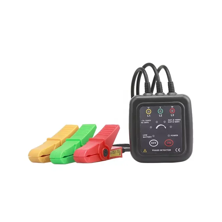 ETCR1000C Non-contact Phase Sequence Detection Phase Rotation Monitor Meter