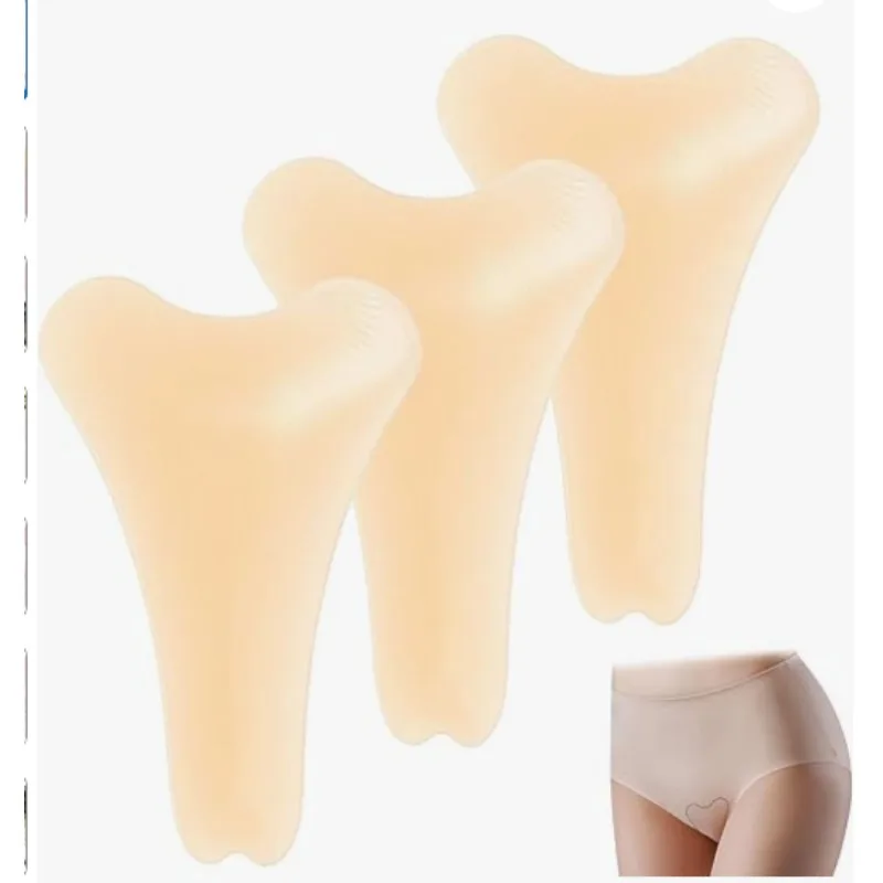 

3 Pack Camel Toe Concealer for Women, Reusable Silicone Cameltoe Cover for Leggings & Swimsuits, Anti Cameltoe Underwear