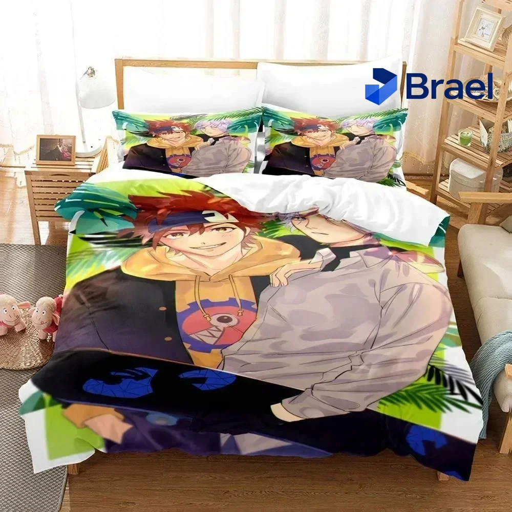 Exquisite Fashion 3D Print Anime Sk8 The Infinity Bedding Set Single Twin Full Queen King Size Bed Set Adult Kid Bedroom Duvet C