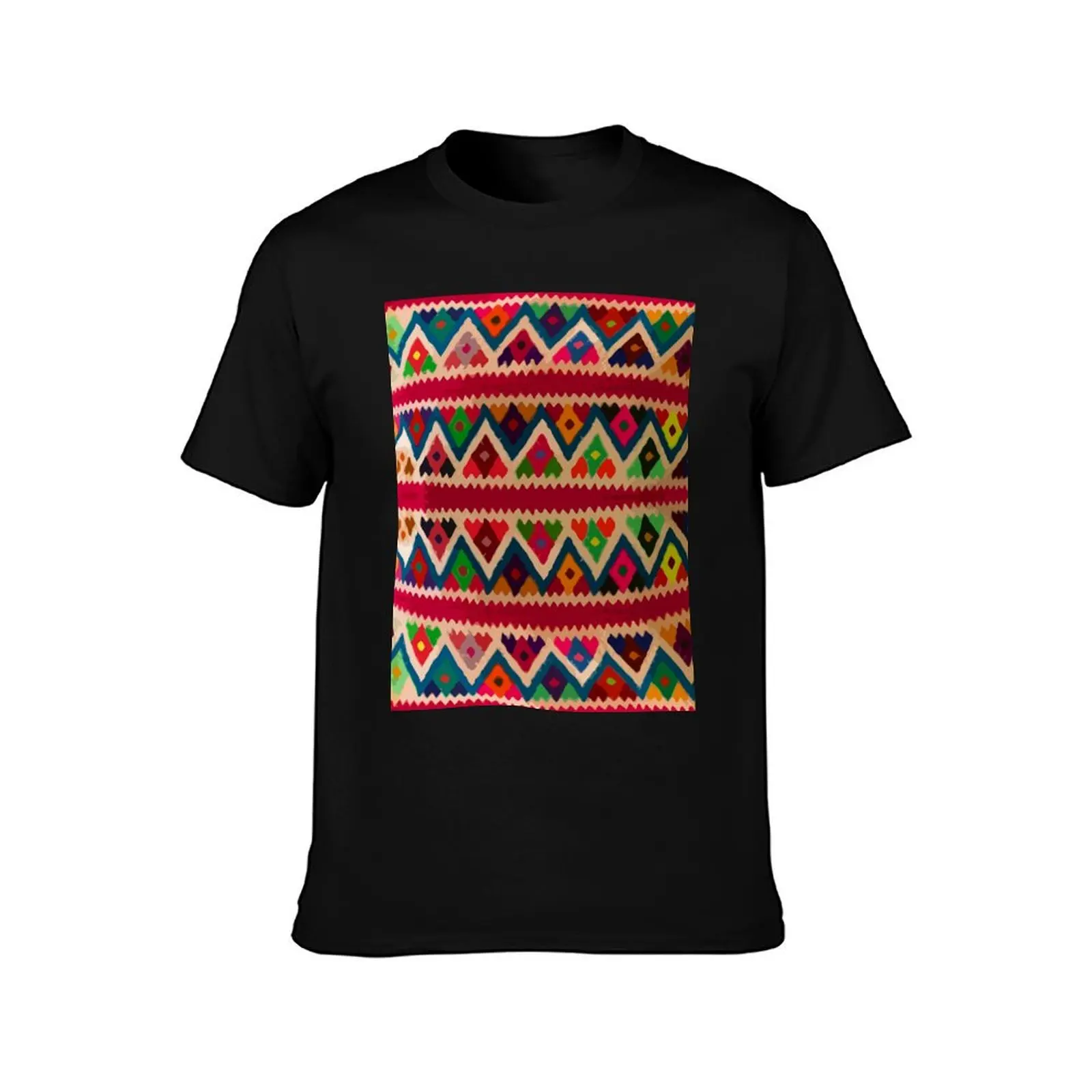 Chevron multicolor dopamine dressing vibrant textile T-Shirt Performance Dry Fit T-Shirt