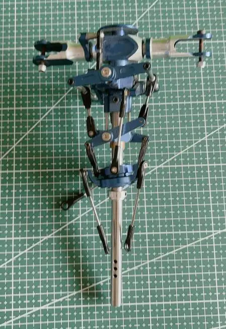 Metal Main Rotor Head Assembly with 8mm main shaft,SWASHPLATE for Align Trex 500 500E ESP flybar system Helicopter RC heli