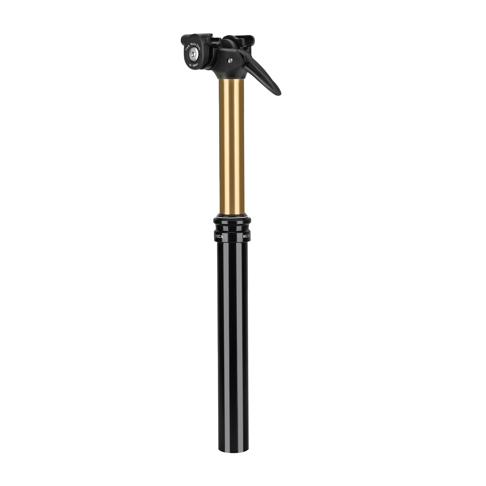 MEROCA Bicycle Seat Post 27.2mm/30.9mm/31.6mm Manual Lifting Adjustment Aluminum Alloy Mountain Bike Seatpost