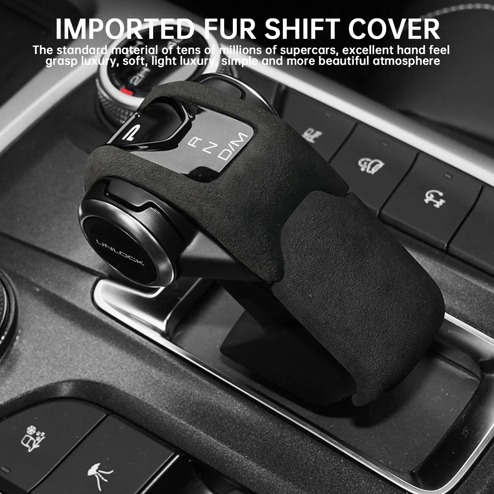 Suitable For TANK 300 2021 2022 2023 Dedicated Suede Gear Shift Protective Cover Apply To The Four Seasons