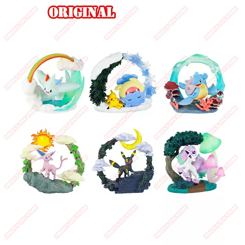 original-pokemon-animacao-jogo-brinquedos-perifericos-espeon-umbreon-lapras-encaixotado-gacha-gashapon-anime-modelo-de-acao-figuras-colecao