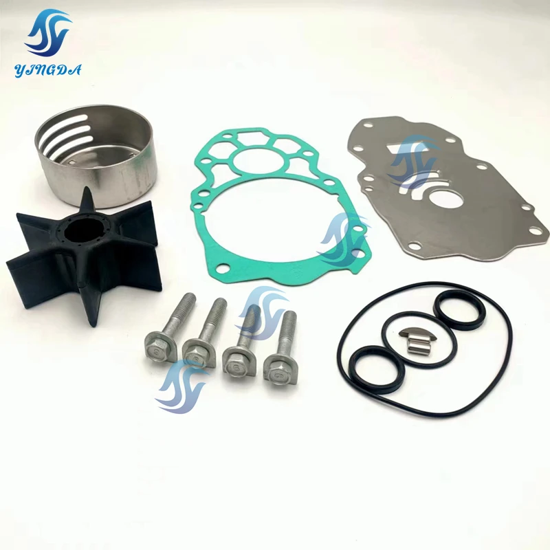 High quality Water Pump Impeller Repair Kit 6CE-W0078 For Yamaha Outboard Motor 4 Stroke F225, F250, F300 6CE-W0078-00