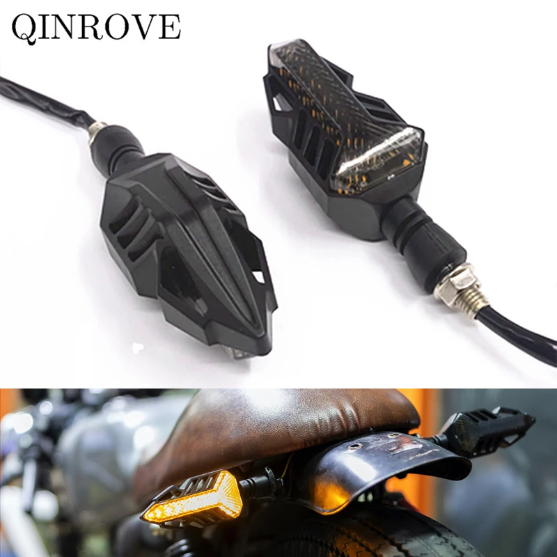 

Motorcycle LED Turn Signal Light 12V Direction signal light Light Universal For Kawasaki Ninja Z250 Z650 KTM Duke 125 250 390