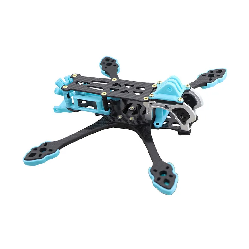 5 Inch Crossing Machine FPV Carbon Fiber Rack Racing Huafei Drone Accessories with Printouts Non-GEP