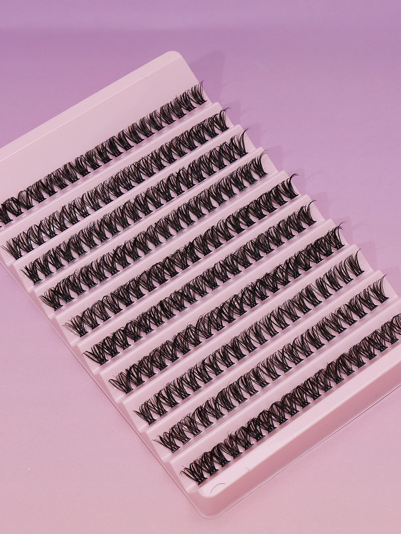 10 sztuk rzęs 40D 11mm naturalnych, sztucznych rzęs do ślubu, na imprezę, do klubu, na co dzień, na spotkania, naturalne rzęsy z piór, rzęsy do przedłużania, krzyżowane.