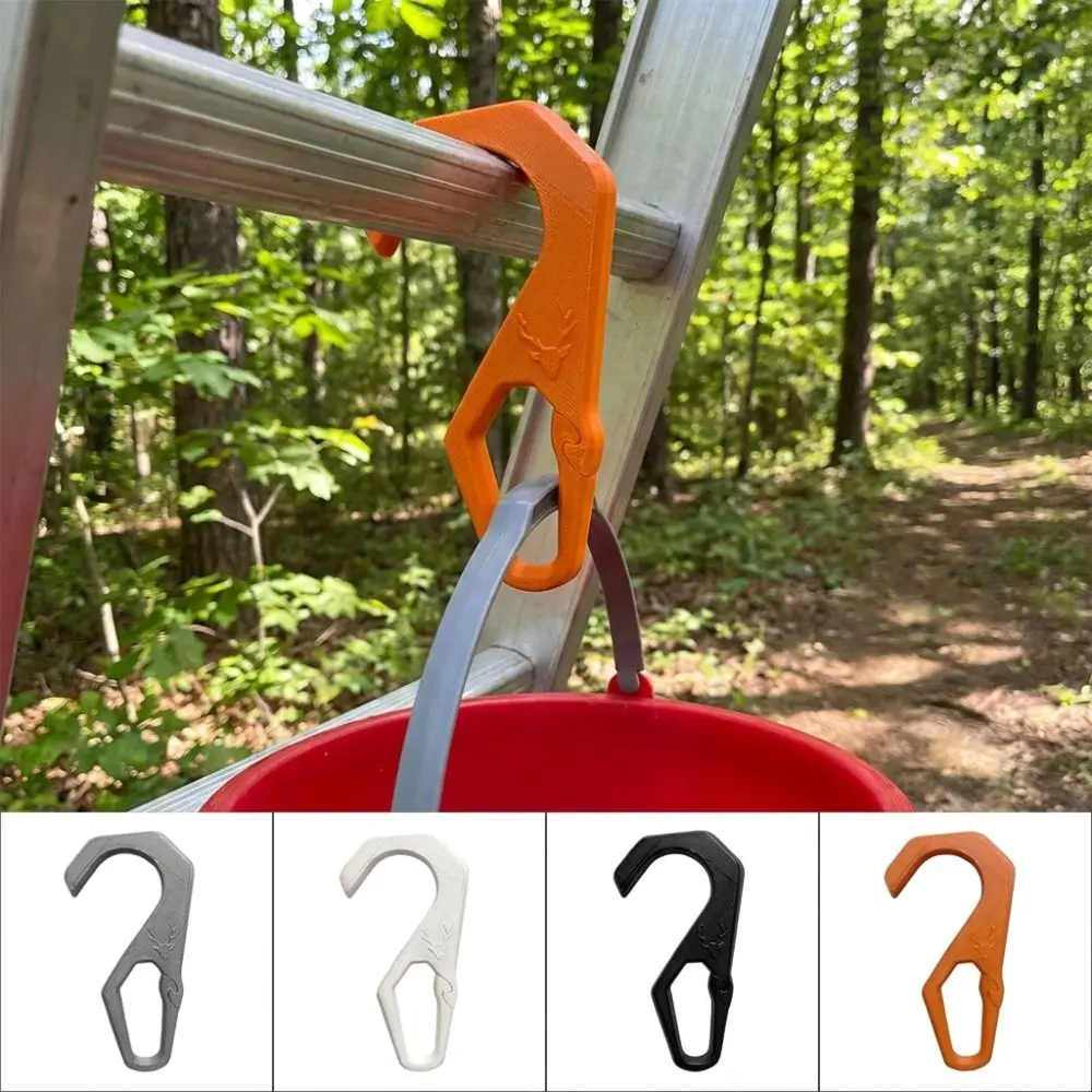 Heavy Duty Ladder Paint Bucket Hook 3D Printed Fixed Hanging Maintenance Tool Hanger Tool Storage Wall Mount