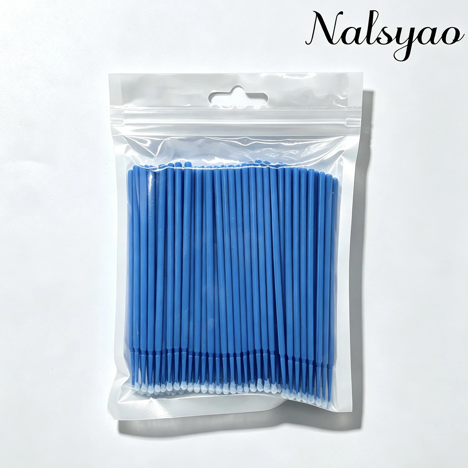 100Pcs Mini Cotton Swab for Easy Eyelash Adhesive Grafting, Precise Makeup & Lash Cleaning