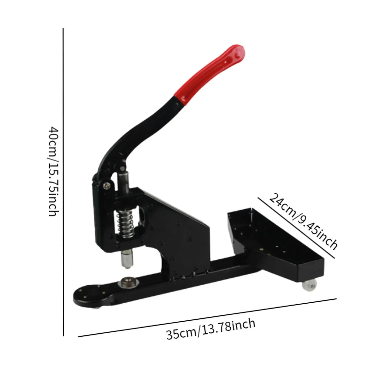 Manual Grommet Press Machine Metal Eyelet Hand Punch Tool for KT Board Tarpaulin Banner Installation