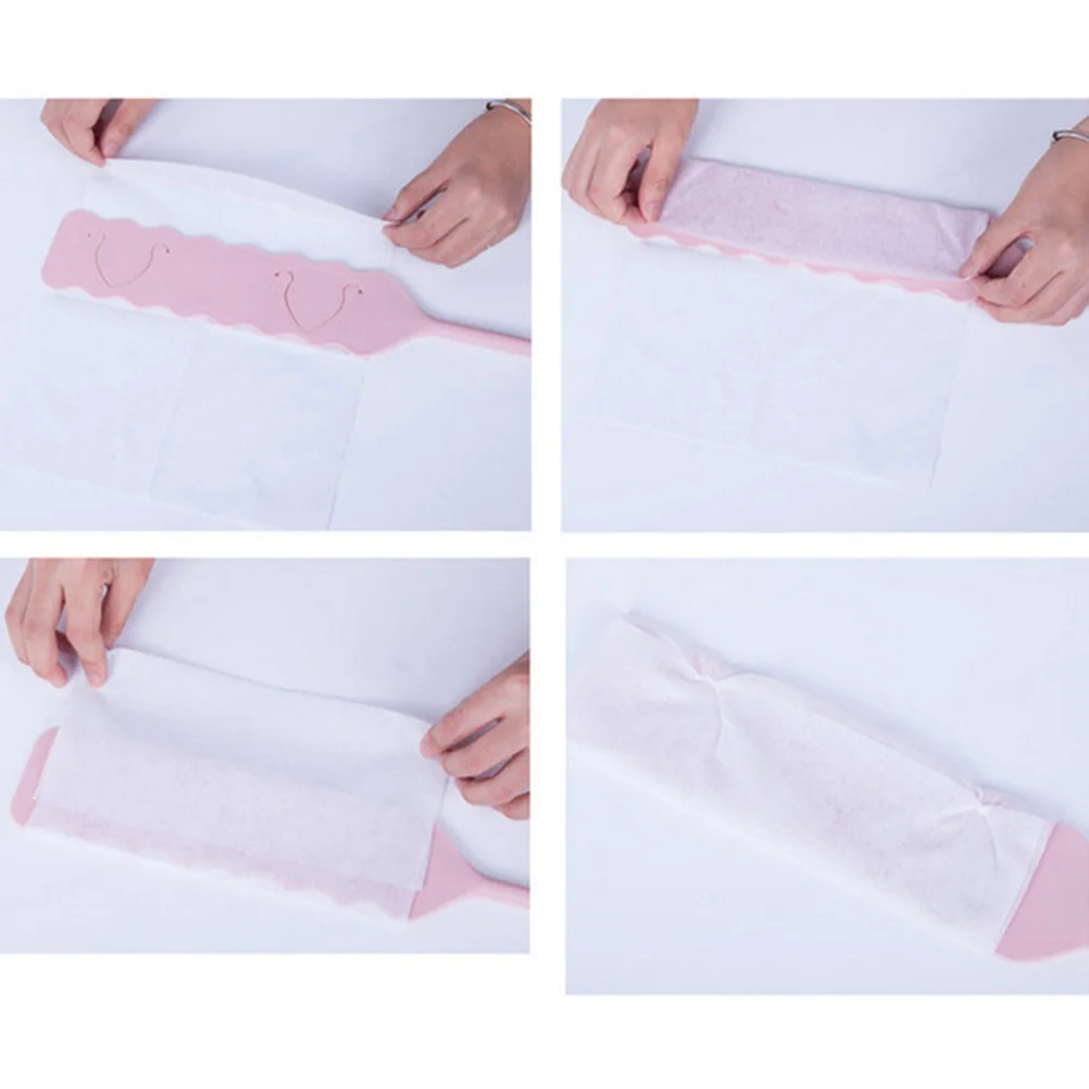 

Non-Woven Cleaning Brush Pink Long Flat Dust Crevice Brush Extendable Handle for Bathroom Kitchen Cleaning Tool