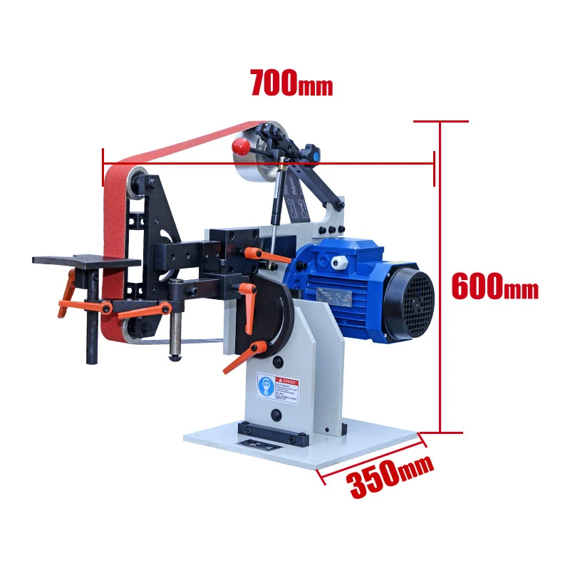 Multifunctional Vertical And Horizontal Sanding Belt Sander Grinder Machine Knife Making Metal Hardware Grinding Manual Machine