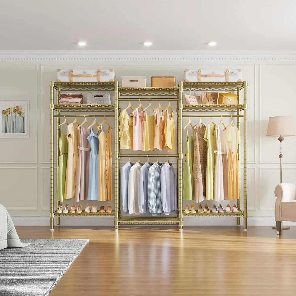 VIPEK-V5i Garment Rack, Heavy Duty roupas Rack, armário portátil, Guarda-Roupa, Armários Quarto, Rack de roupa autônoma com 8