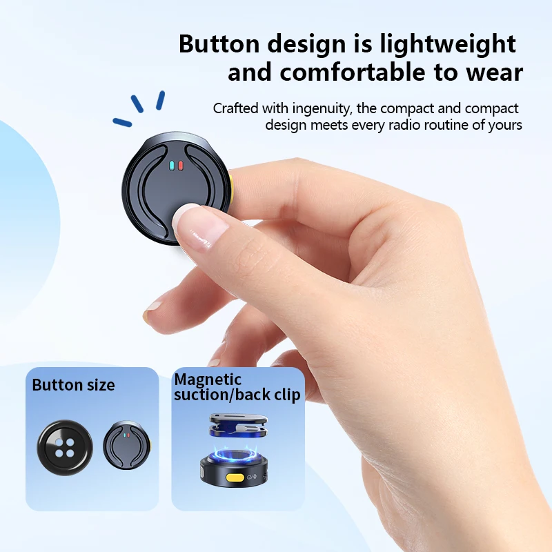 Q81Royal Blue Conference Room Wireless Microphone With Noise Cancelling Technology 65 Feet Long Range