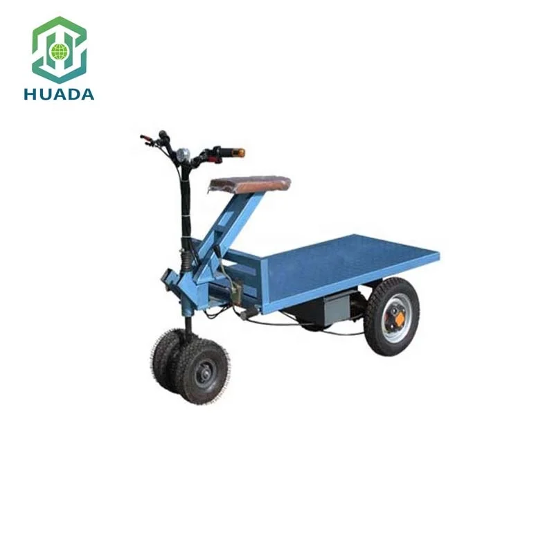 Electric Hand Cart Powered Electric Platform Trolley In Hand Carts Battery Operated Platform Cart