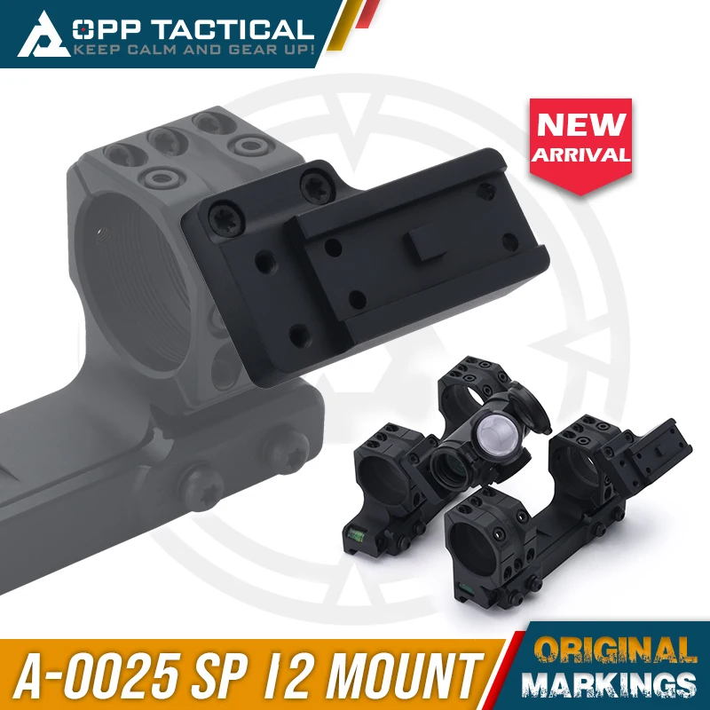 Tactical A-0025 TOP 12 Optical Plate Mount Red Dot Sight Optics Accessory for SP Scope Mount