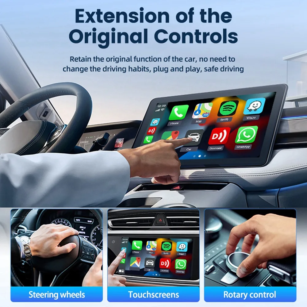MINI SE Wireless Carplay Adapter For Convert Wired To Wireless Carplay Plug&Play Easy Setup Stable Fast Connect