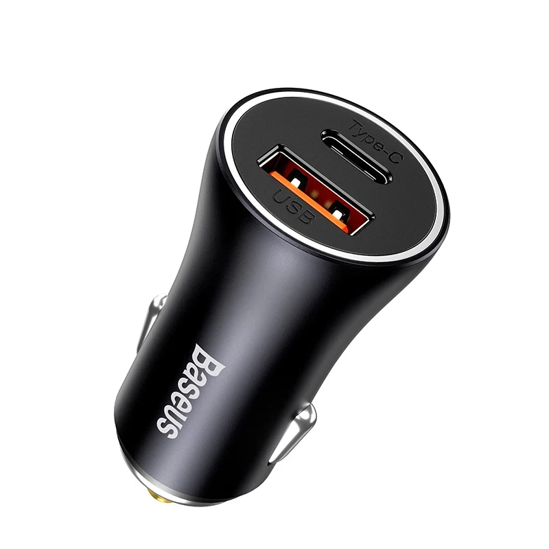 

60W USB Type C Car Charger Quick Charge QC 4.0 PD 3.0 Fast Charging Car Chargercell phone