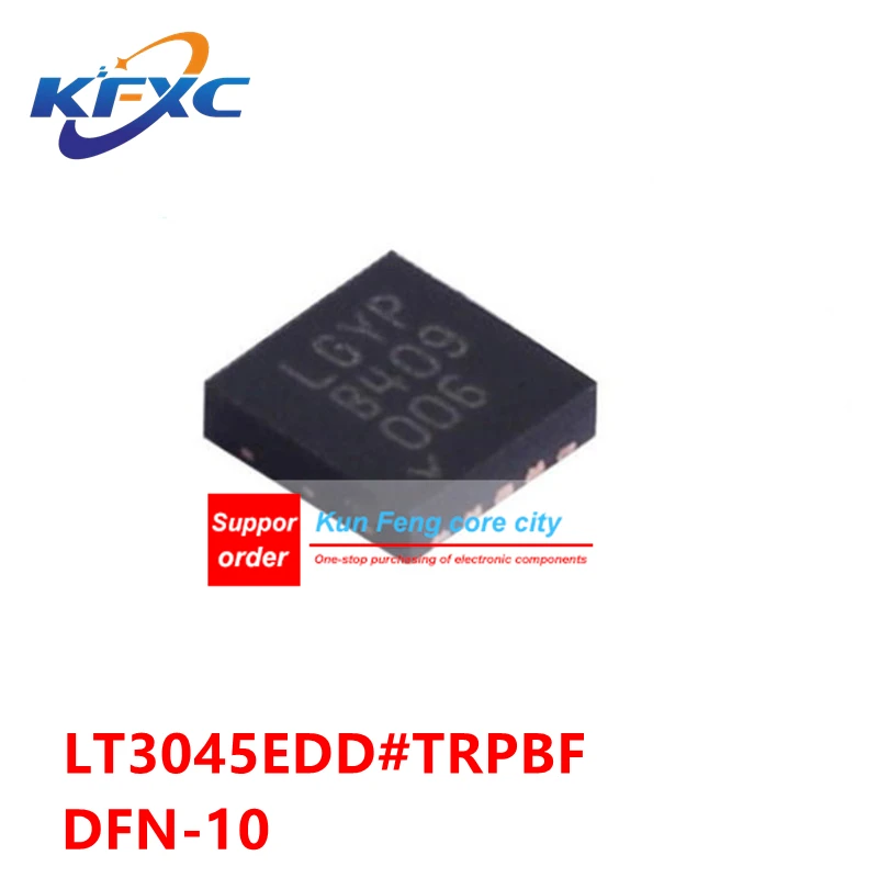 

LT3045EDD DFN10 Original and genuine LT3045EDD#TRPBF Low pressure differential regulator