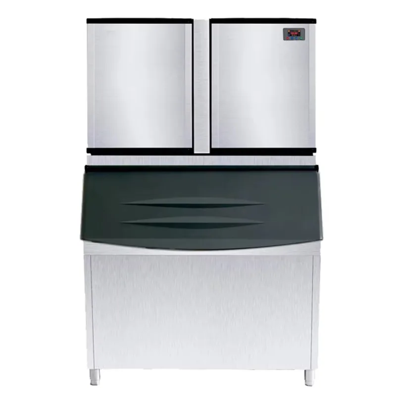

Commercial 900kg 1000kg Ice Cube Ice Block Making Machine Ice Maker in Stock With Factory Price