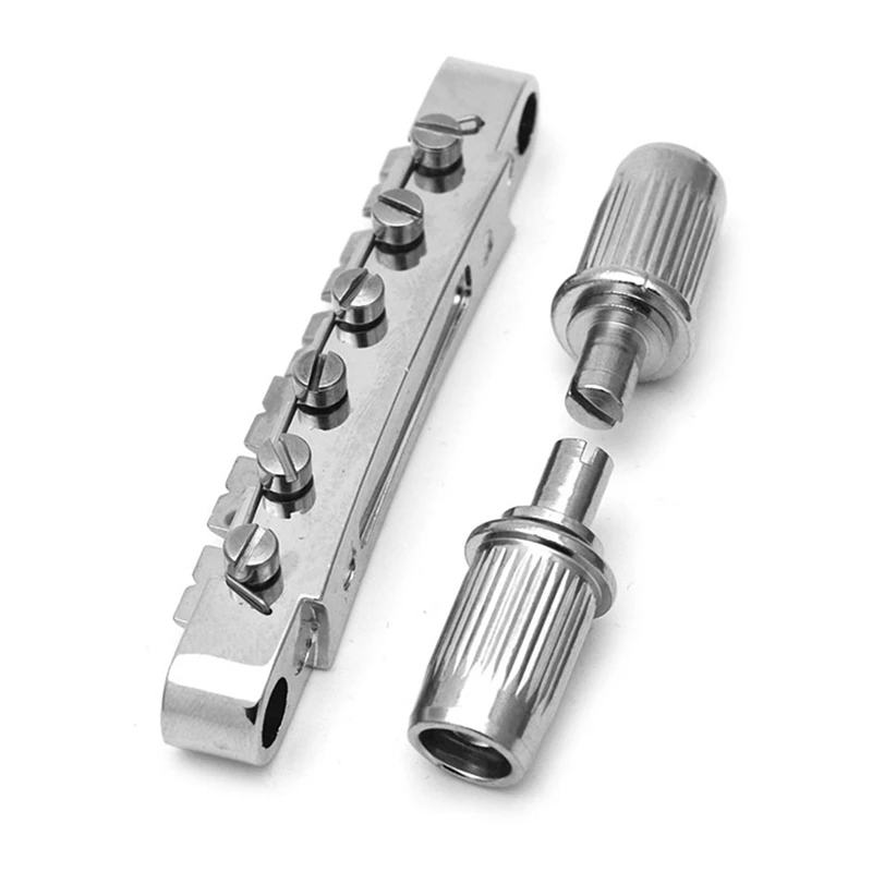 

Y49A-LP Electric Guitar Bridge On Pull Plate Front String Bridge Electric Guitar Front Bridge LP Bridge