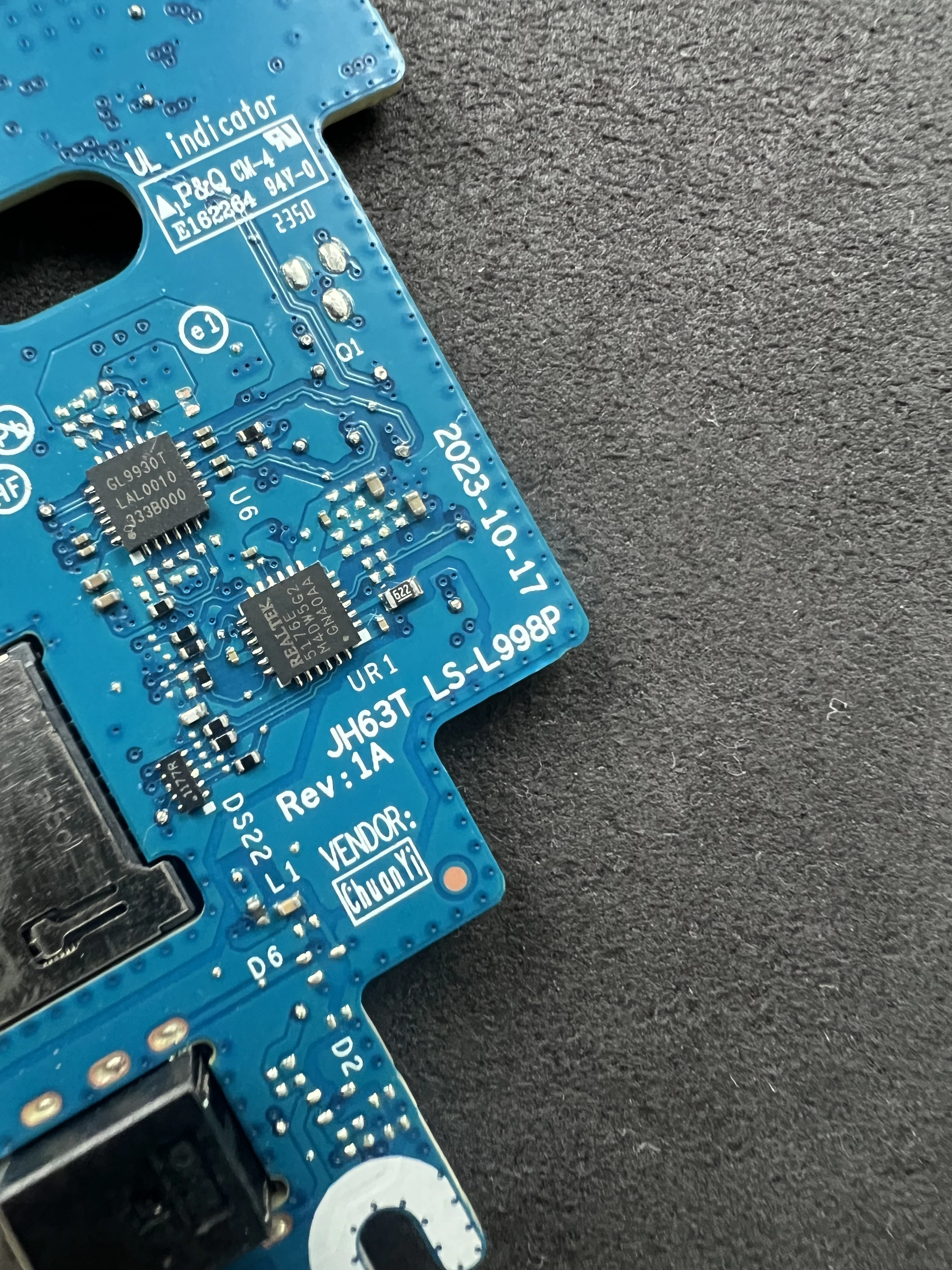 For Acer Predator PHN16-72 USB Audio SD Card Reader Small Board LS-L998P