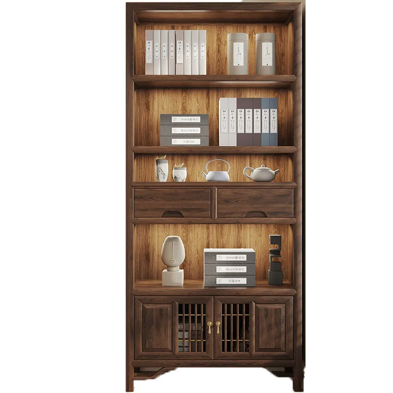 Library Cabinets Book Rack Magazine Living Room Wood Shelving Collect Book Floor Shelves Modern Prateleira Storage Furniture