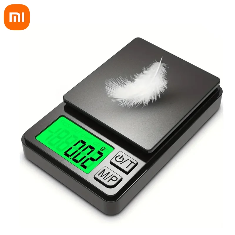 Xiaomi Youpin Precision Pocket Scale 1000g x 0.01g Digital Gram Food Jewelry Grains Scale with Backlit LCD Mini Scale for Travel