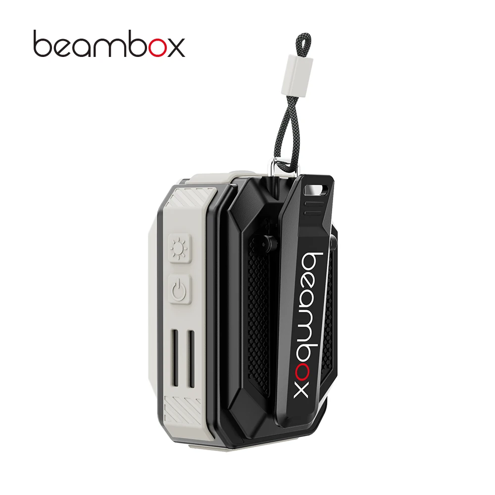 OEM/ ODM Mini Bluetooth Speaker Wireless Bluetooth 5.4 Speaker Clip on Portable Wearable Speaker -Clip Wave