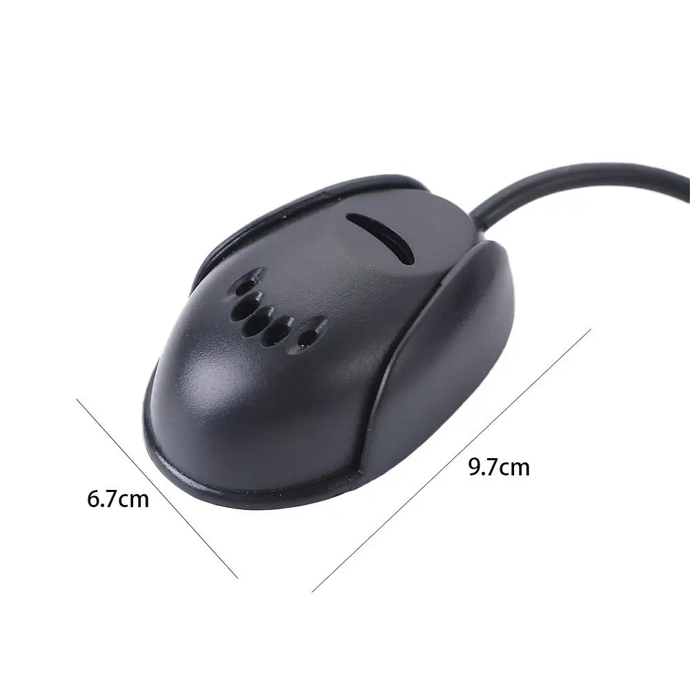 Microfono esterno spina Standard da 3.5mm tipo di pasta cablata microfono Audio per auto strumento di chiamata vivavoce Bluetooth