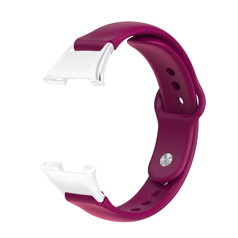 

Quick Release Loop Strap For Xiaomi Mi Band 7 Pro with Reverse Buckle & Head Clasp Waterproof Silicone Sport Watch band Bracelet