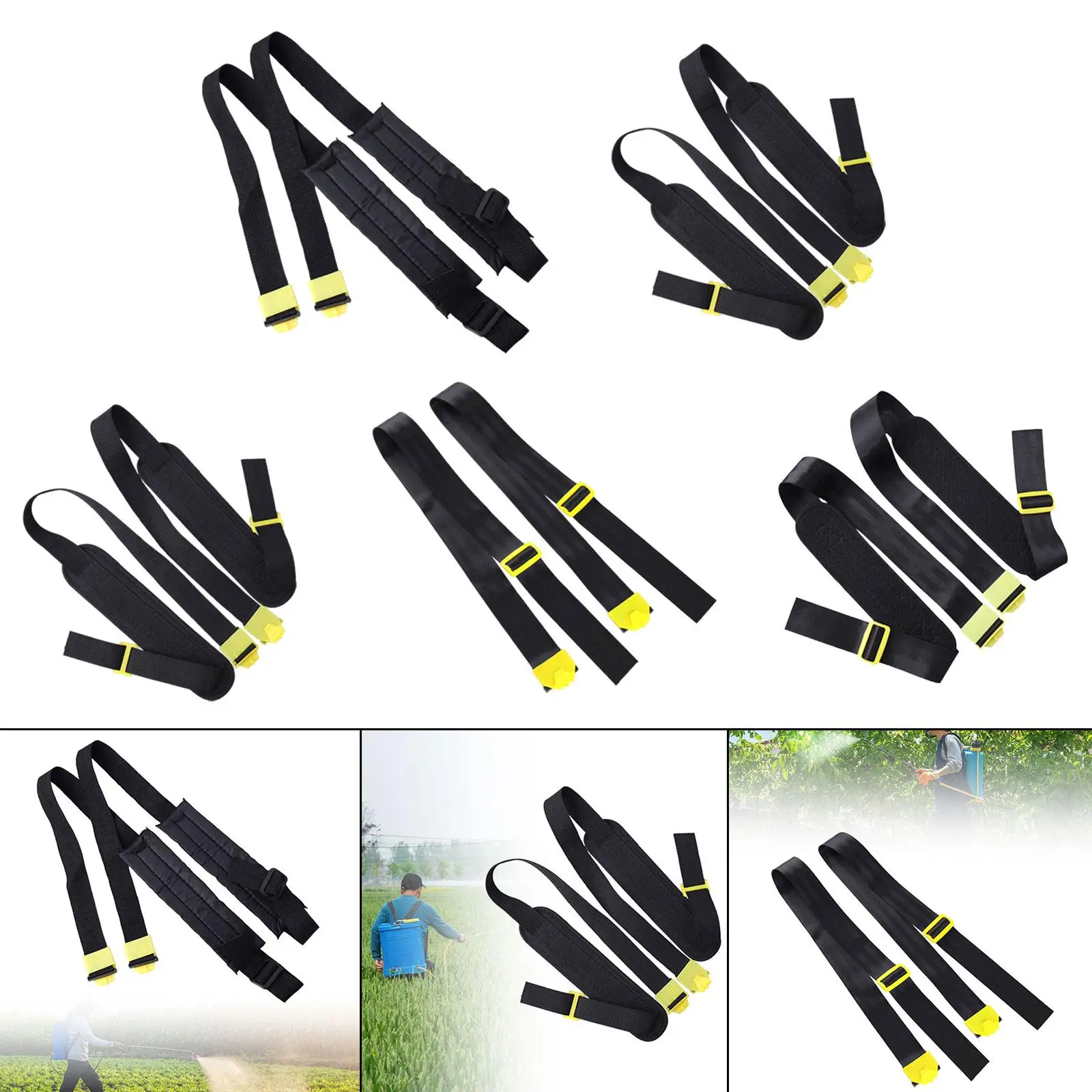 Imagem -03 - Pulverizador de Mochila Ajustável Alças Acessórios de Pulverizador de Jardim Pcs
