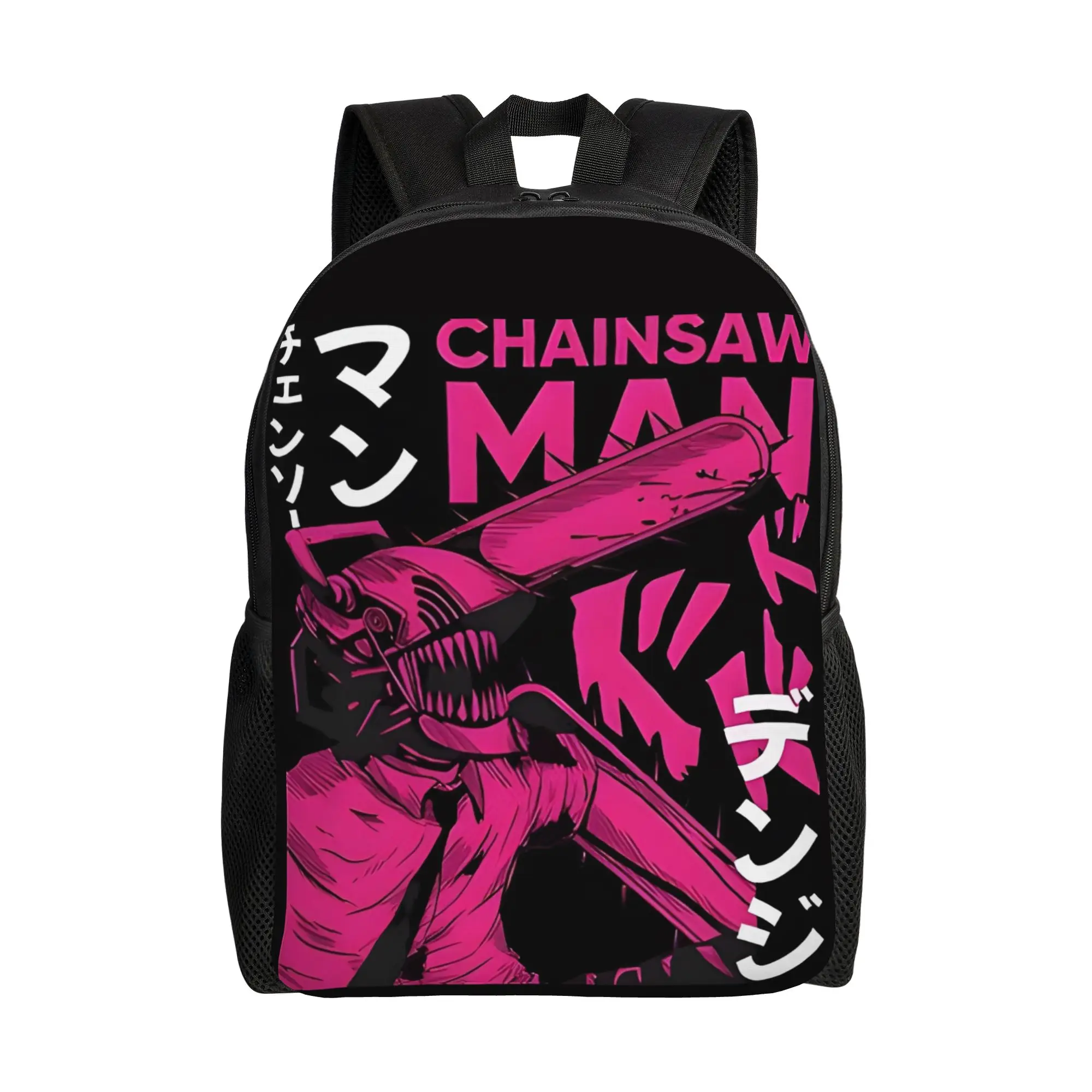 

Back to school season Bandai Sturdy Shoulder Denji Schoolbag Chainsaw Man Teenager Daypack Backpack