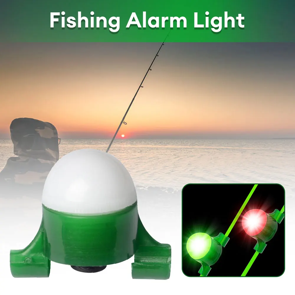 Night Fishing Alarm Light Fishing Bite Accessories LED Light Smart Reminder Bite Alarm Night Indicator Fishing Tool