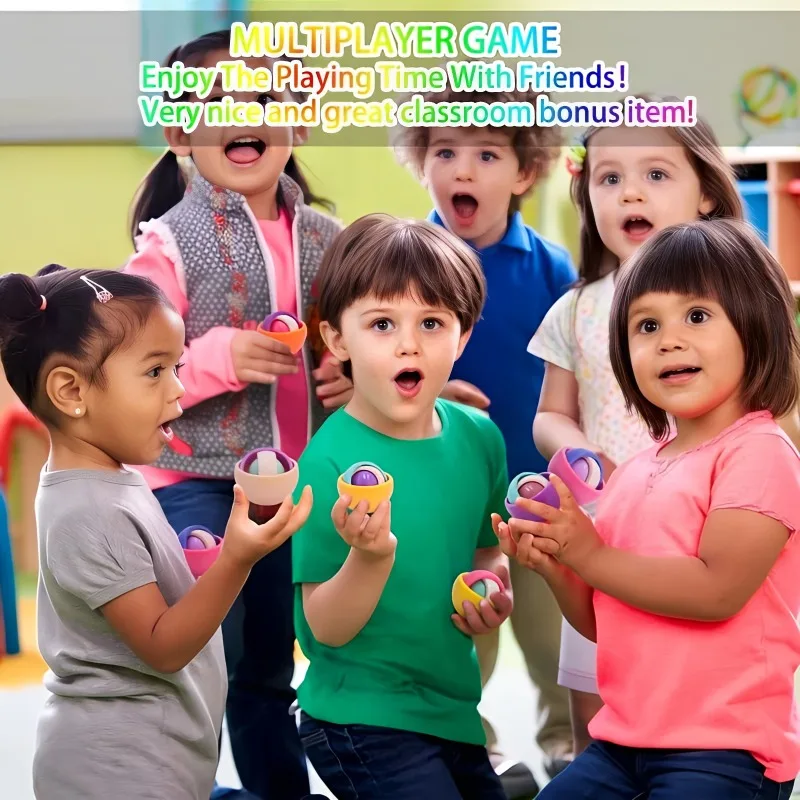 3D Rotation Ball Fidget Gyro Sensory Toys Hand Fidget Spinner Gyroscope Toys for Children 5 To 10 ADHD Autism Stress Relief Toy