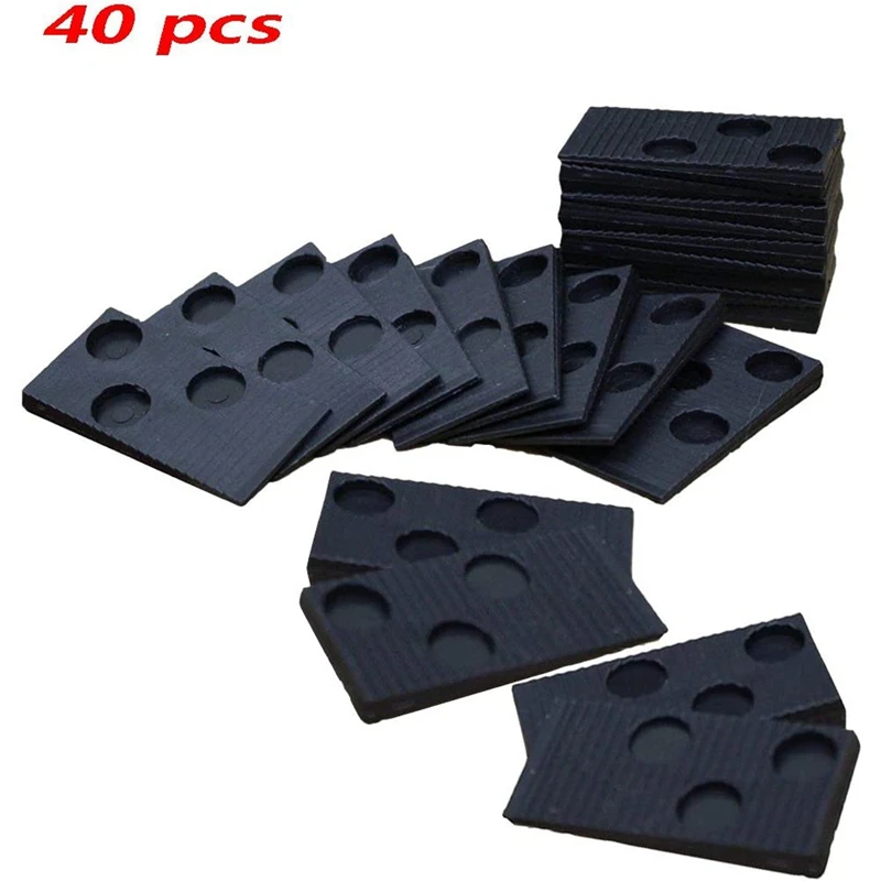 Laminate Wood Flooring Installation Kit With 40 Spacers,Tapping Block,Pull Bar,Rubber Hammer For 7-15Mm Wood Flooring