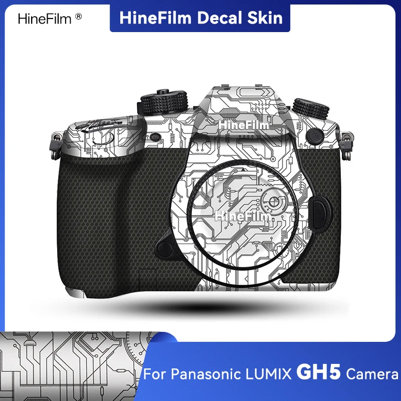 

Hinefilm Skin for Lumix GH5 Camera Sticker LumixGH5 Wrap Cover for Panasonic GH5 Camera Skin GH 5 Protector Wrap Cover