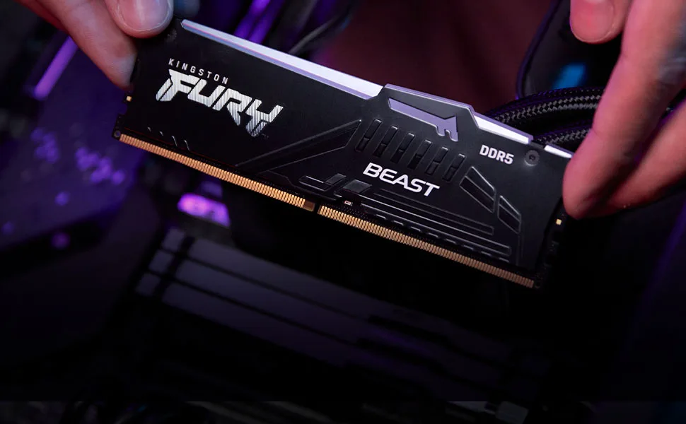 Kingston FURY Black RGB 16GB 32GB 6000Mhz DDR5 CL30 Desktop Memory
