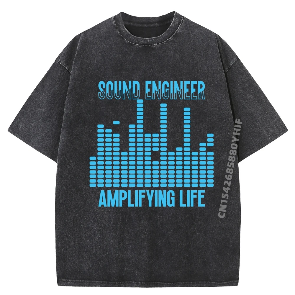 

Sound Engineer Vibes Audio Профессиональные графические футболки Роскошные дизайнерские мужские удобные стираные одежды