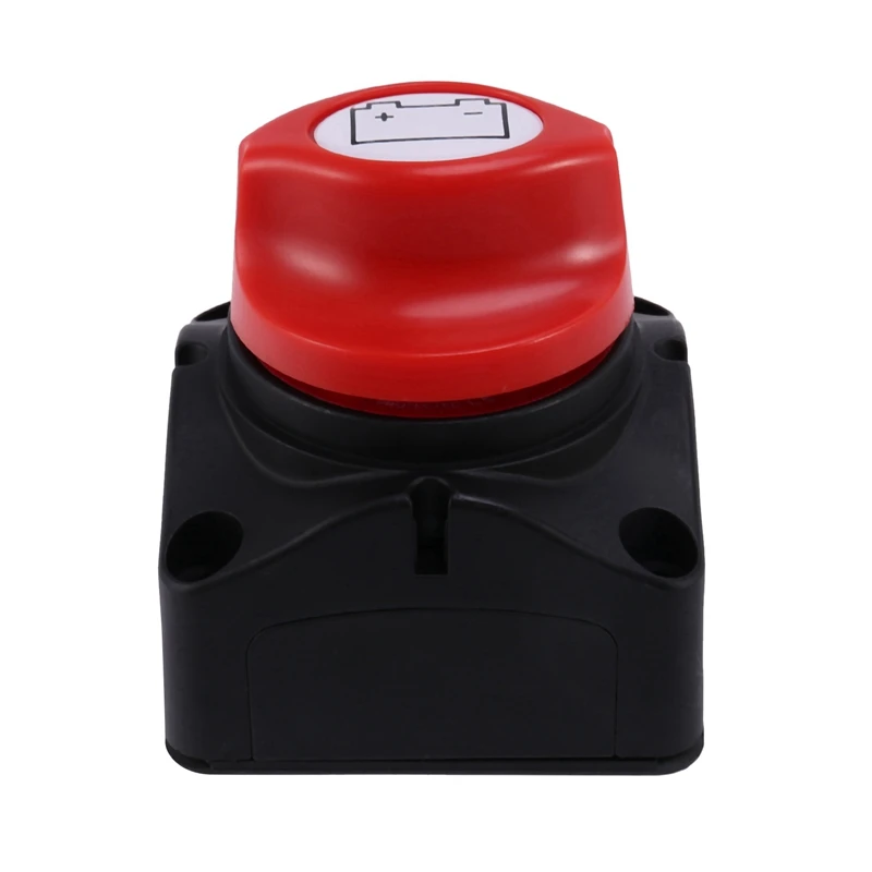 4X 12V-48V Battery Disconnect Switch Battery Isolator Switch Master Power Cut Off Kill Switch Waterproof Marine Switch