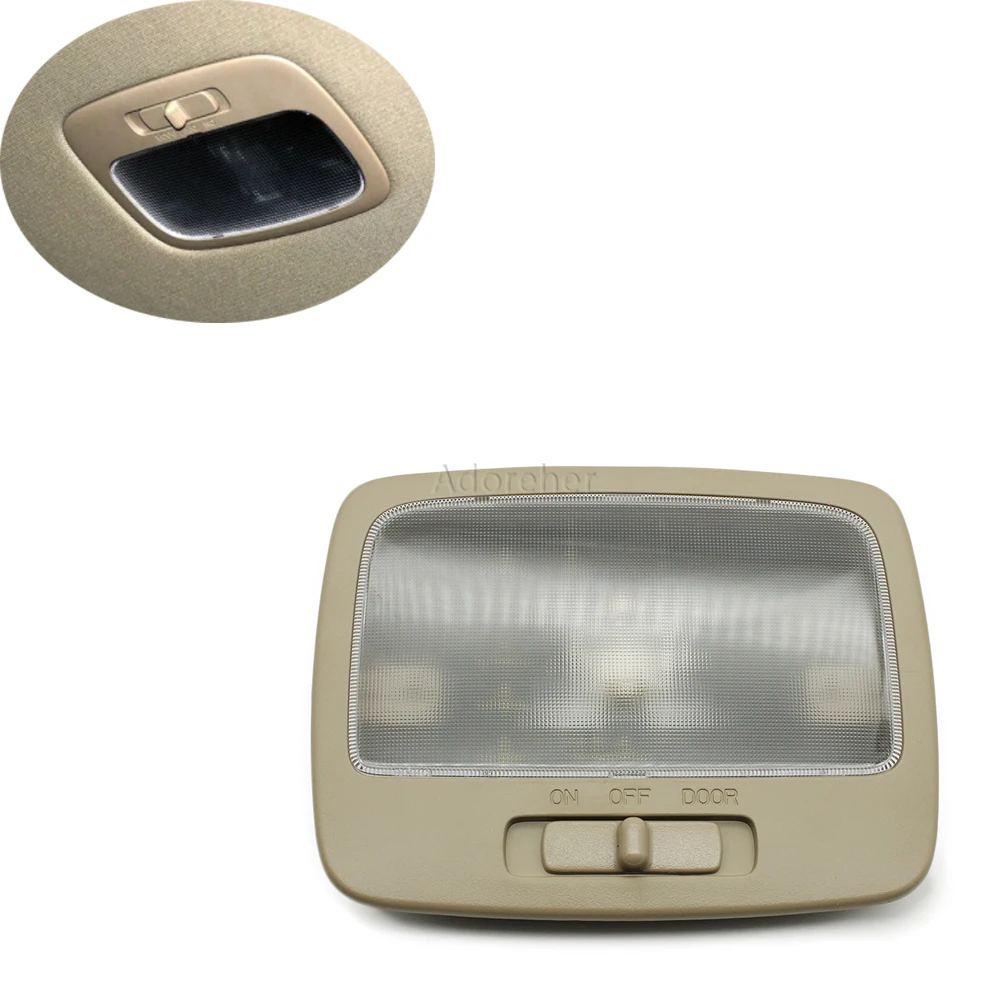 Lampe de lecture intérieure pour plafond de toit de voiture, adaptée pour Kia Sportage 2005, 2006, 2007, 2008, 2009, 2010, 1 pièce