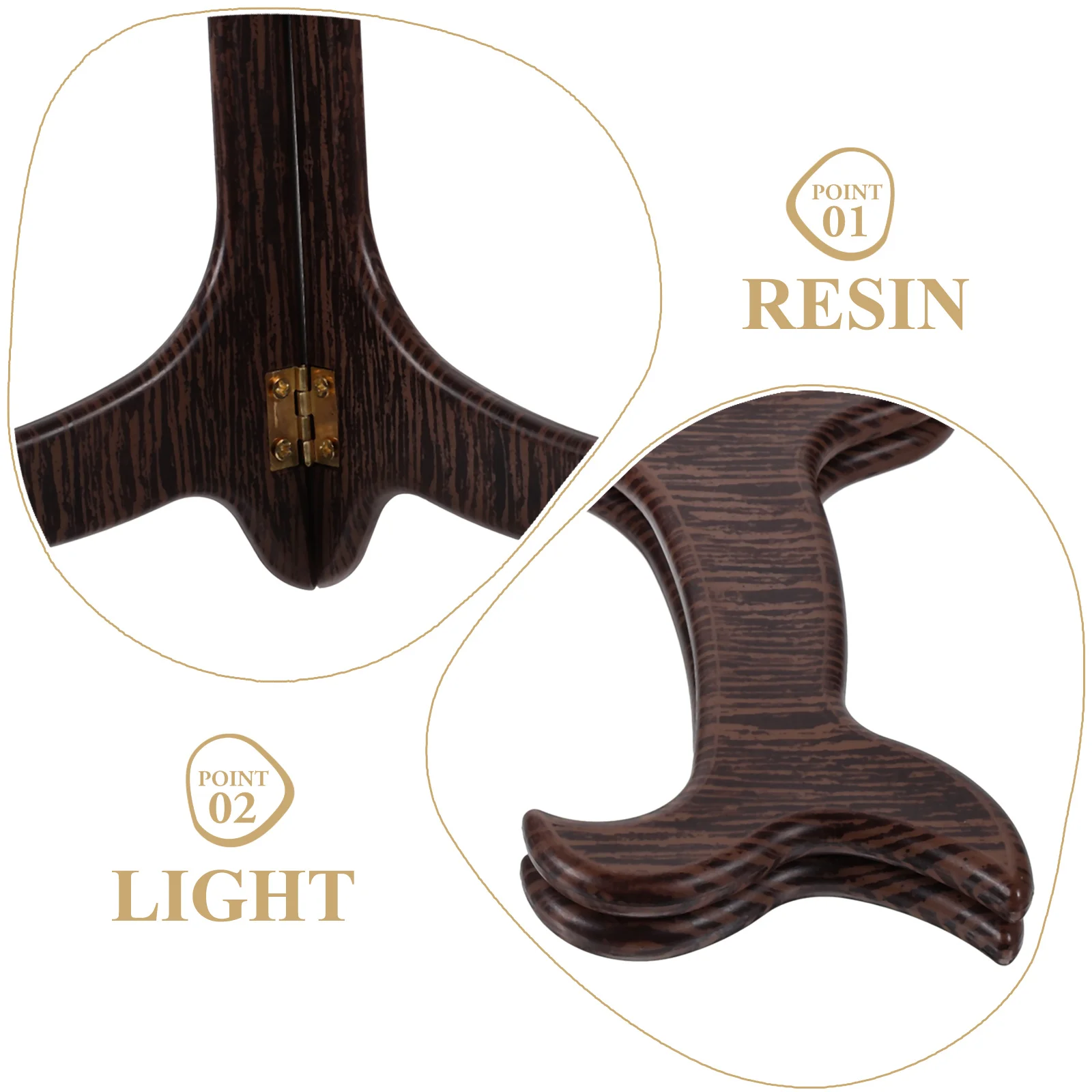 

Multi-Functional Resin Tea Cake Stand Display Holder For Home Bedroom Library Decorative Rack Natural Beauty Storage