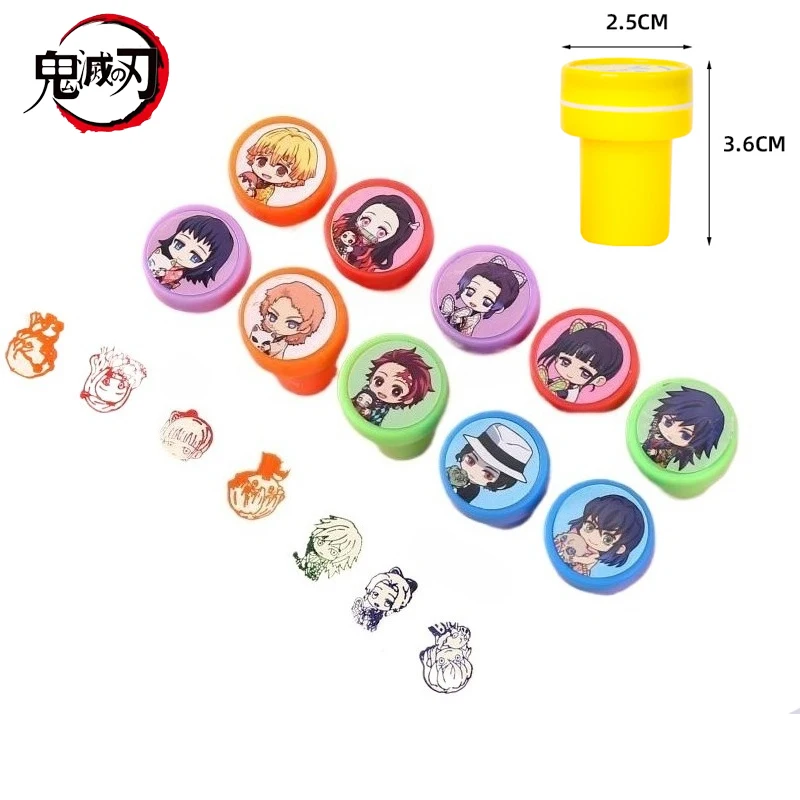 شعبية شيطان القاتل لطيف الفتيان والفتيات ختم طالب القرطاسية هدية Kochou Shinobu Rengoku Kyoujurou أنيمي المحيط الهدايا