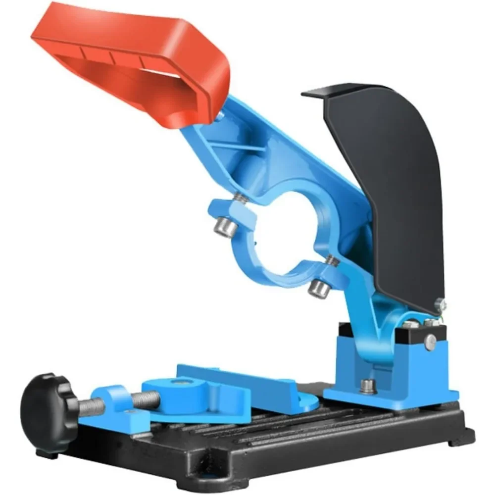 Adjustable Angle Grinder Stand with 0-45° Adjust Cutting Angle Dual Use Bracket Holder for Angle Grinder and Hammer Drill