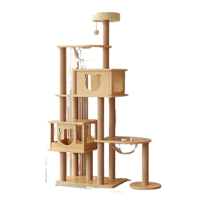 Cat climbing frame oversized huge cat claw column bedroom can be placed does not occupy an area of 35 space capsules