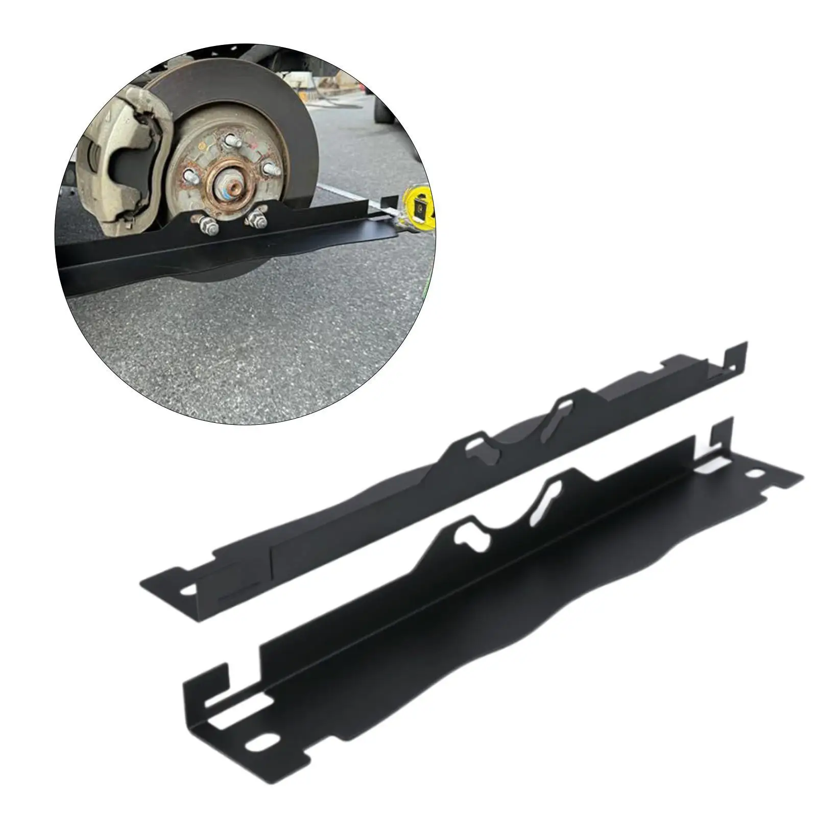 Wheel Alignment Tool Plate Accurate Measurements Easily Storable Replaces Accessories Stainless Steel for Truck SUV Vehicle