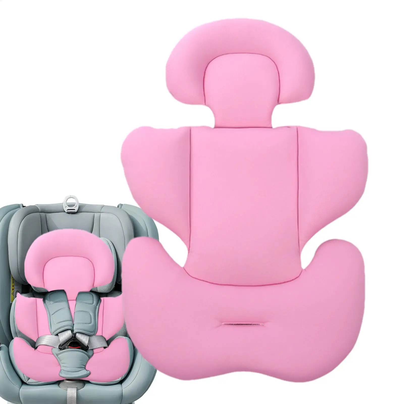 Cojín para asiento de cochecito de bebé, cojín para asiento de coche de bebé, colchón para carrito infantil, alfombrilla para carrito para niños, colchón, almohada para el cuerpo