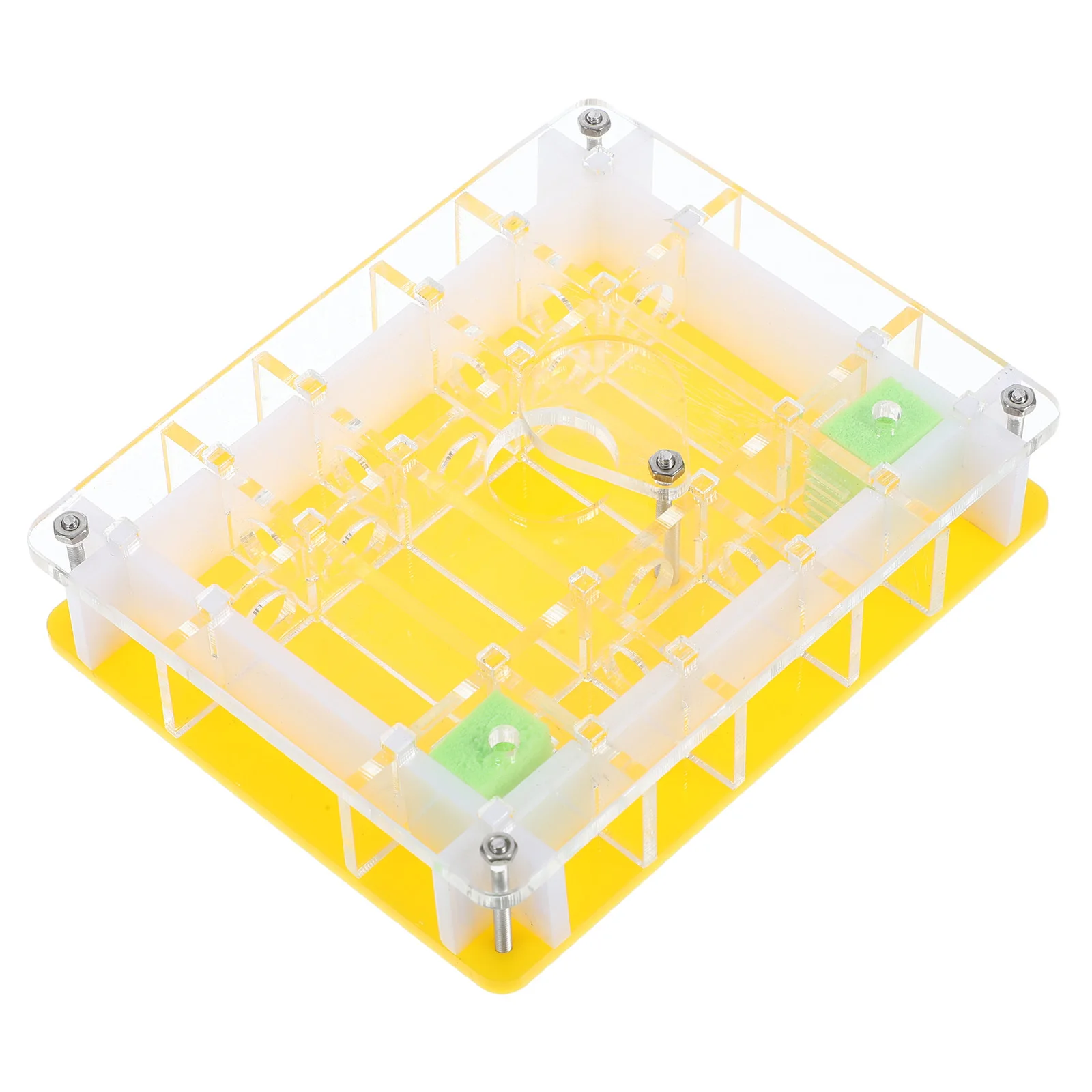 

1 set Acrylic Nest Box Transparent Moisturized Design Air Vents For Pet Ant Breeding Science Experiment Gift Ant Living Space